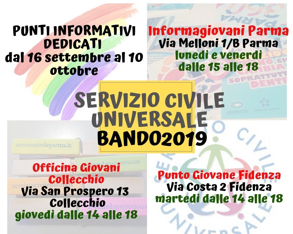 http://www.serviziocivileparma.it/web/confusione-da-bando-punti-informativi-dedicati/